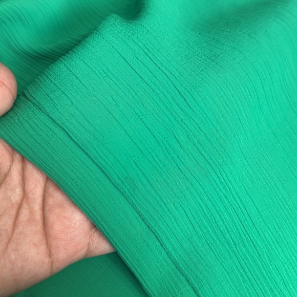 Victoria’s Secret Gold Label Green Short Sleeve Button Down Shirt Sleep Size P/S - Picture 10 of 10